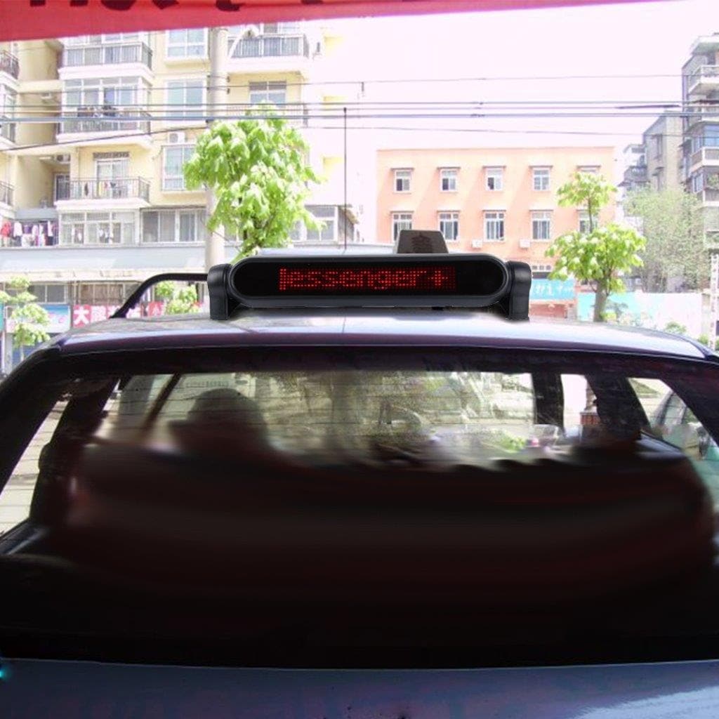 LED scrollande meddelande till bilen - Digital Skylt med fjärr