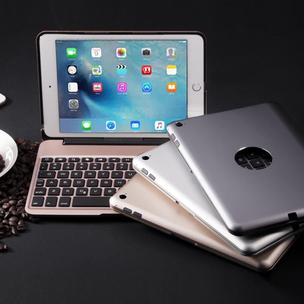 Bluetooth tangentbord iPad mini 4 fodral - Bakgrundsbelysning