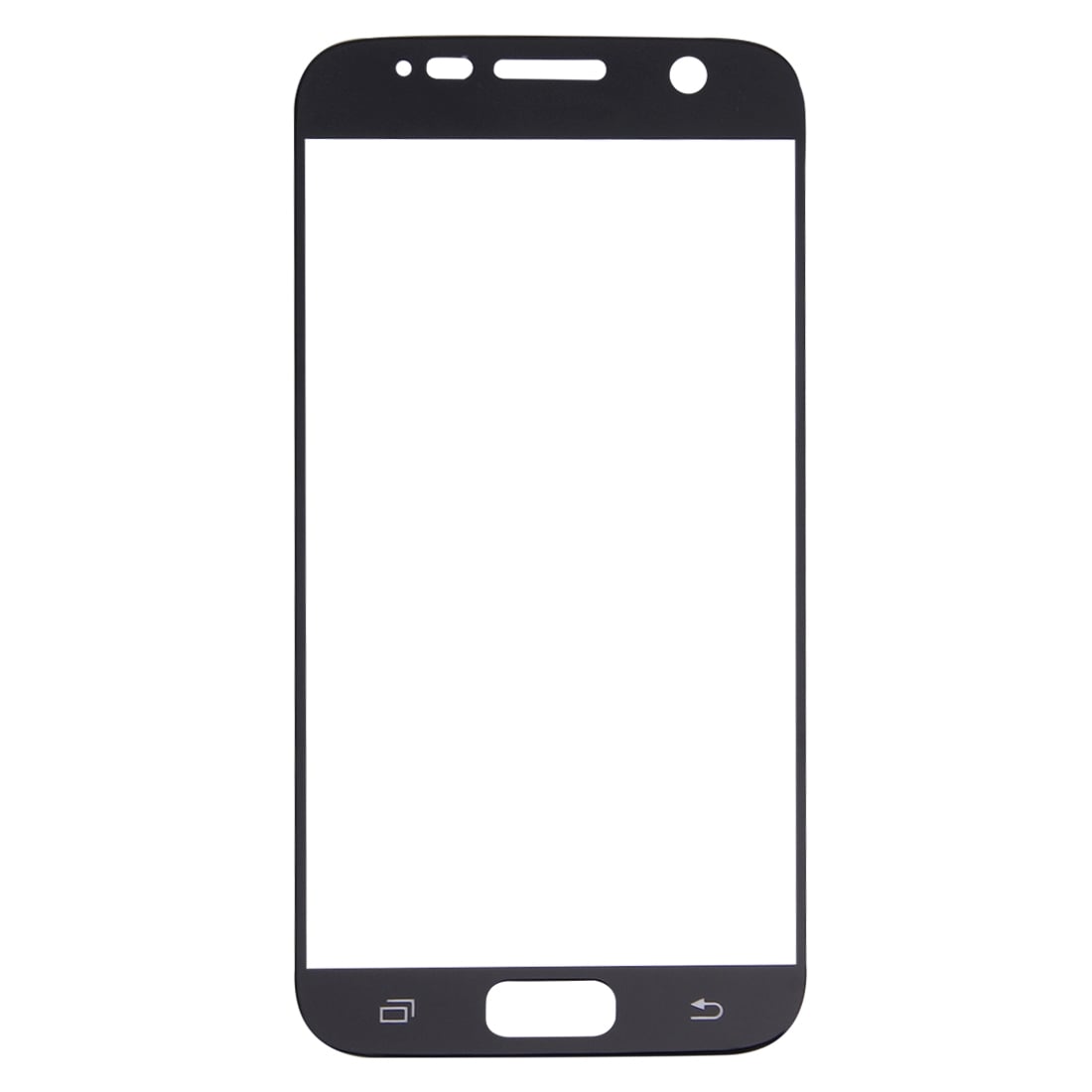 Skärmskydd härdat glas Samsung Galaxy S7 - Fullskärmsskydd