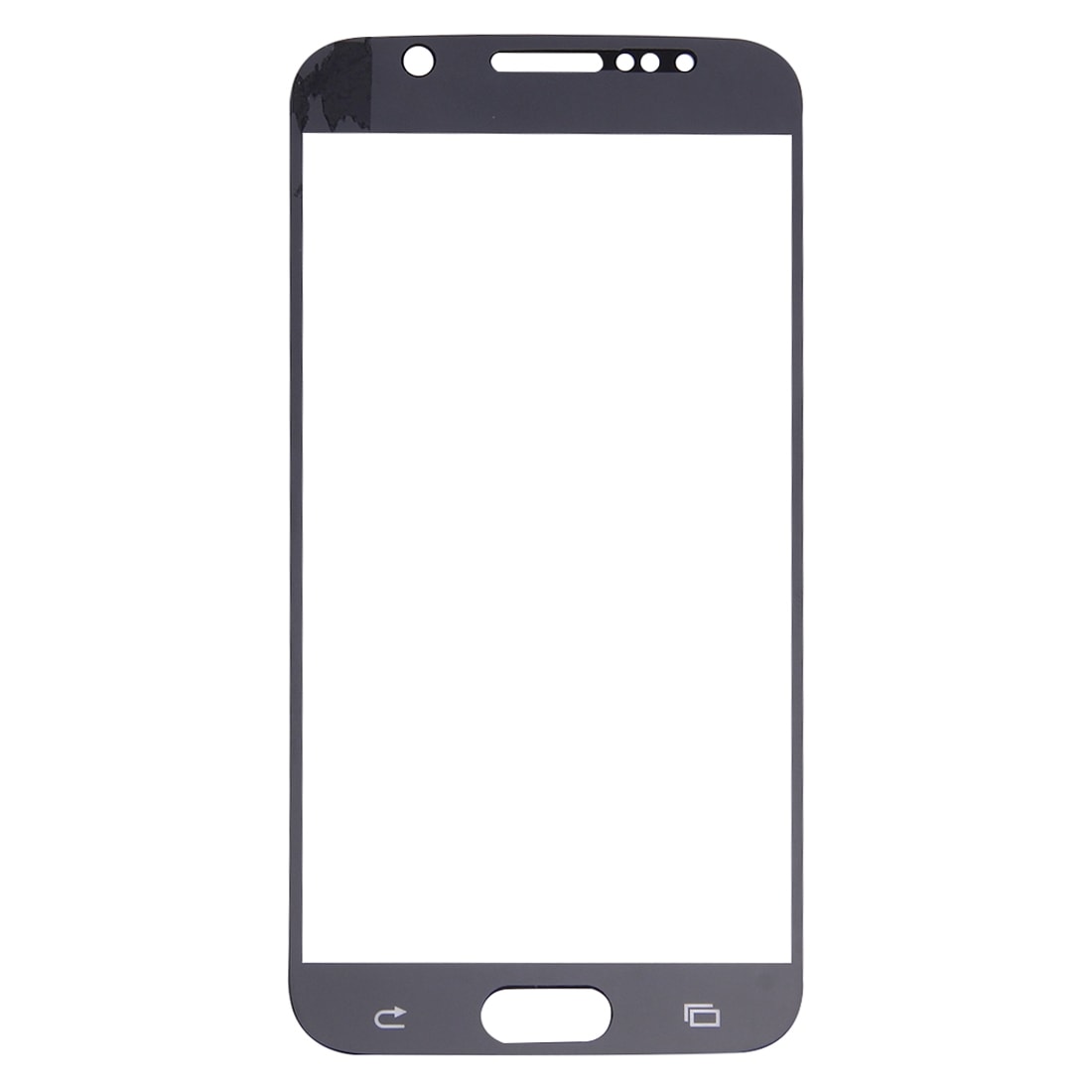 Skärmskydd härdat glas Samsung Galaxy S6 - Svart