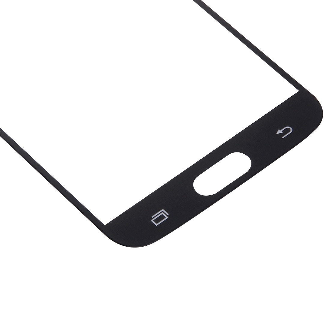Skärmskydd härdat glas Samsung Galaxy S6 - Svart