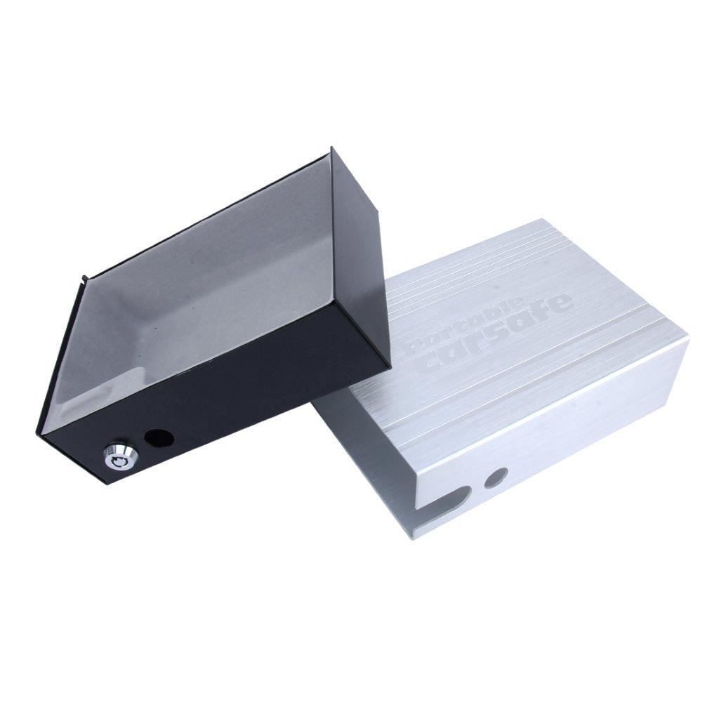 Portabel Säkerhetsbox med nyckel för Mobiltelefon / Pengar / Plånbok