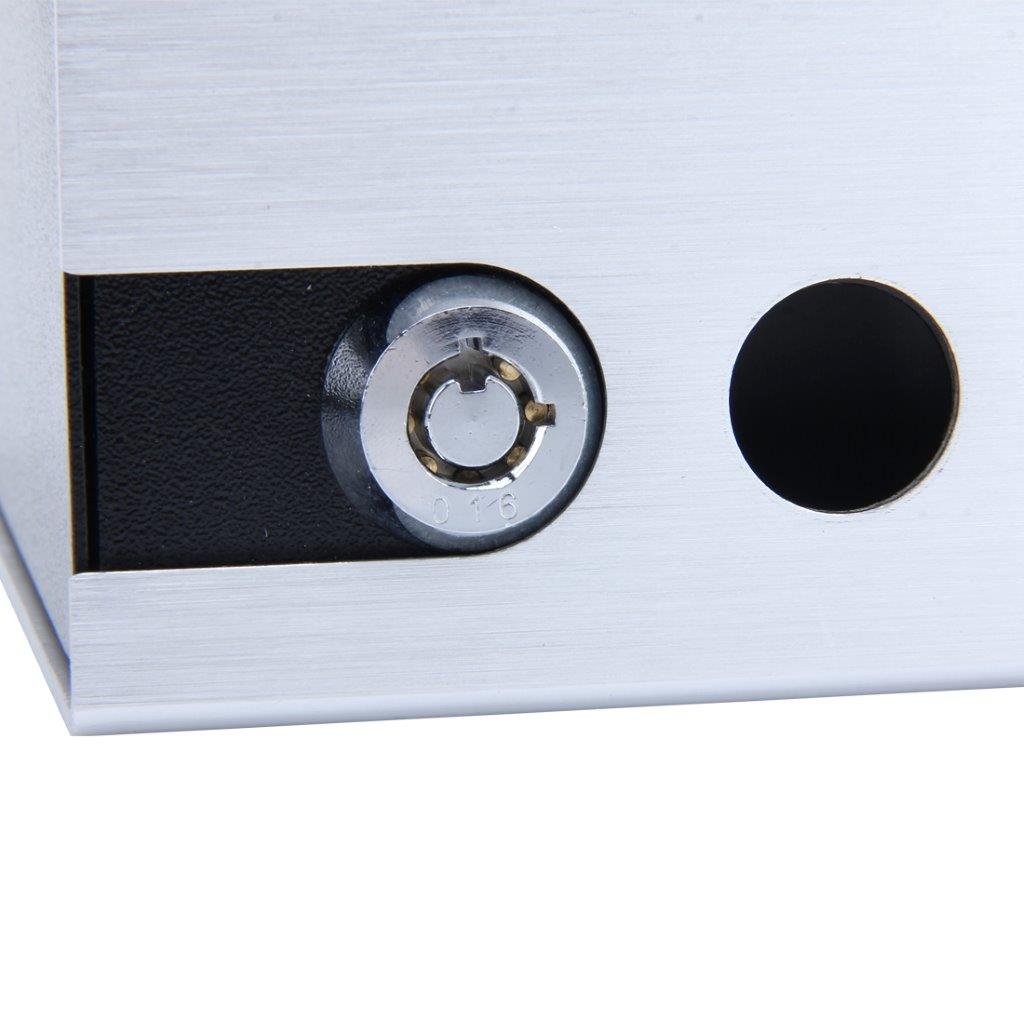 Portabel Säkerhetsbox med nyckel för Mobiltelefon / Pengar / Plånbok