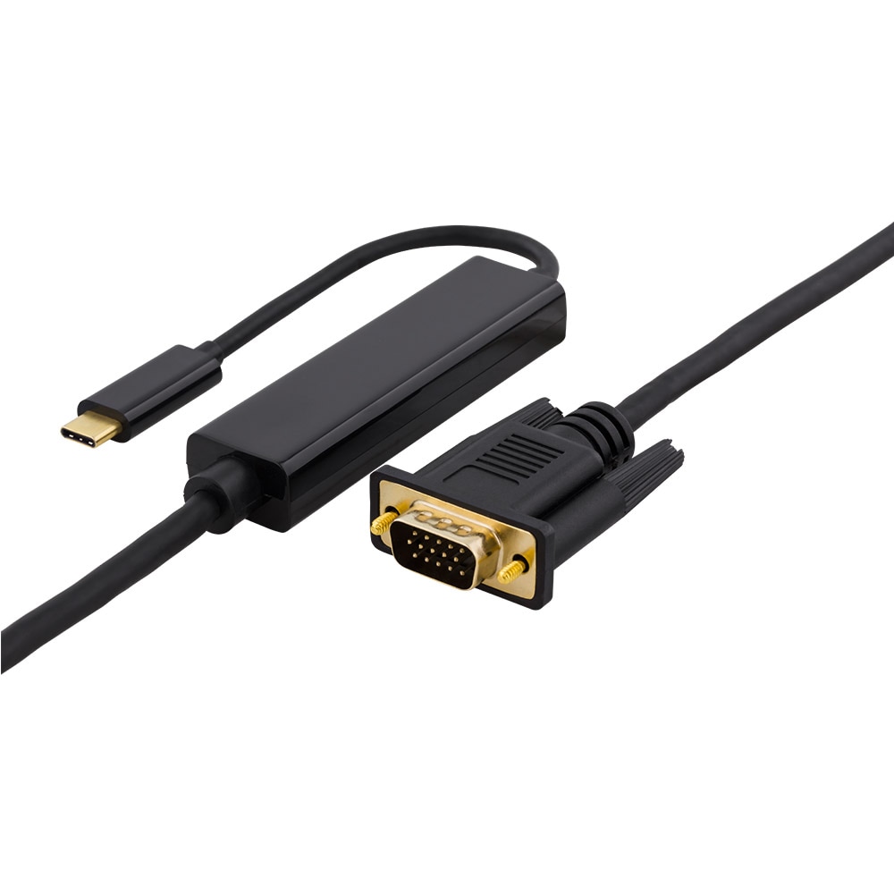 USB-C - VGA kabel, 5m QWXGA 2048x1152