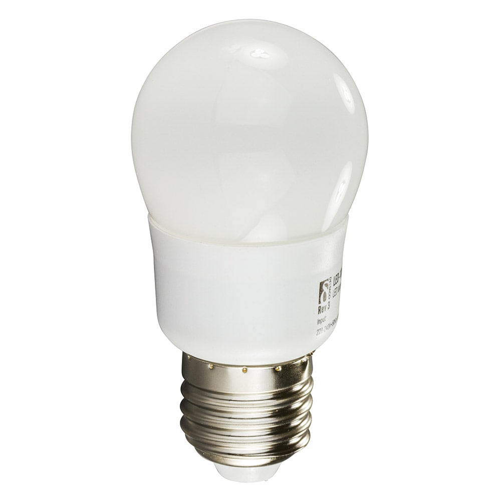 LED-lampa, E27, varmvitt ljus, 1,5W 2600-2800K