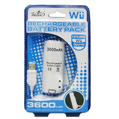 Uppladdningsbart batteri Nintendo Wii - 3600mAh