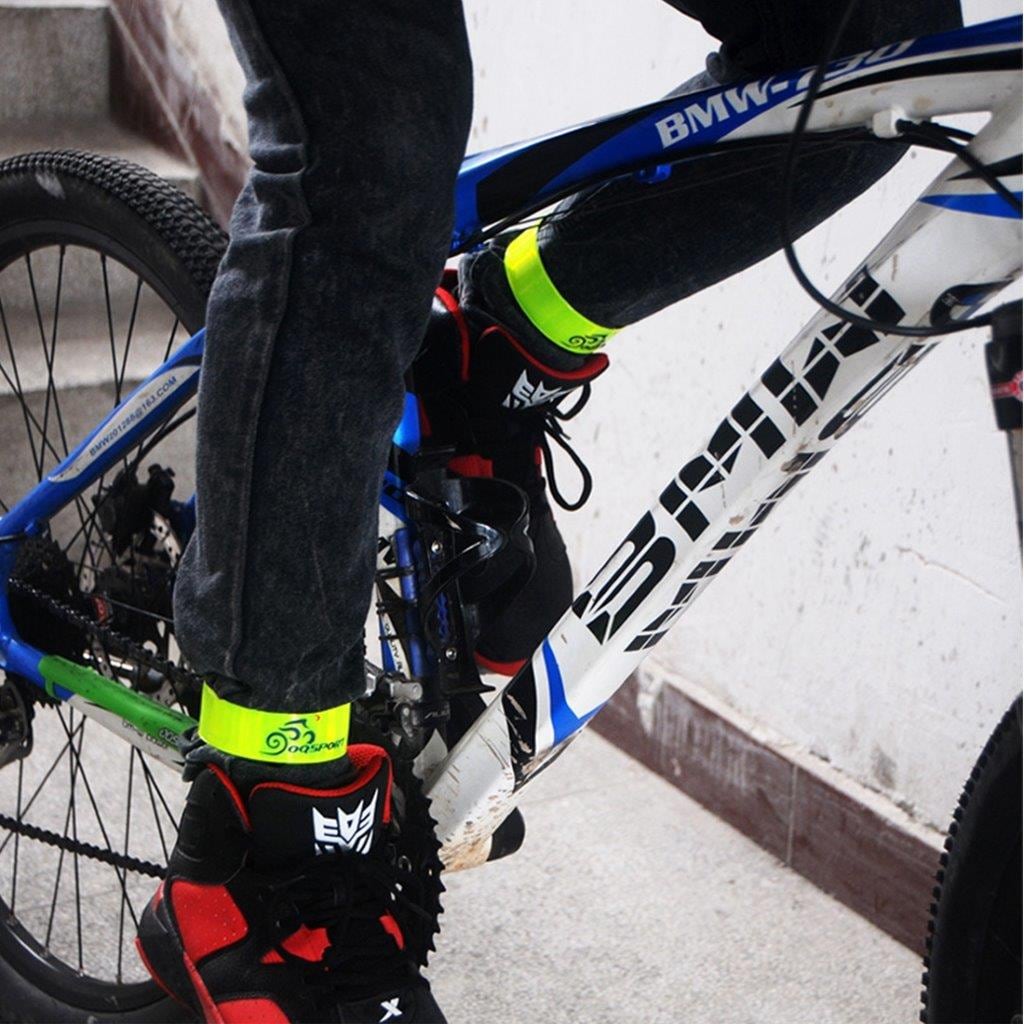 Reflexband kläder / cykel 40cm - 5-Pack