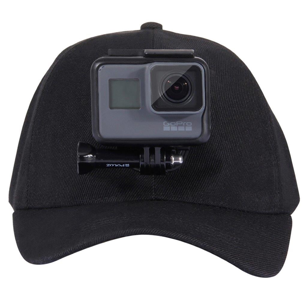 Keps med fäste för actionkamera GoPro HERO
