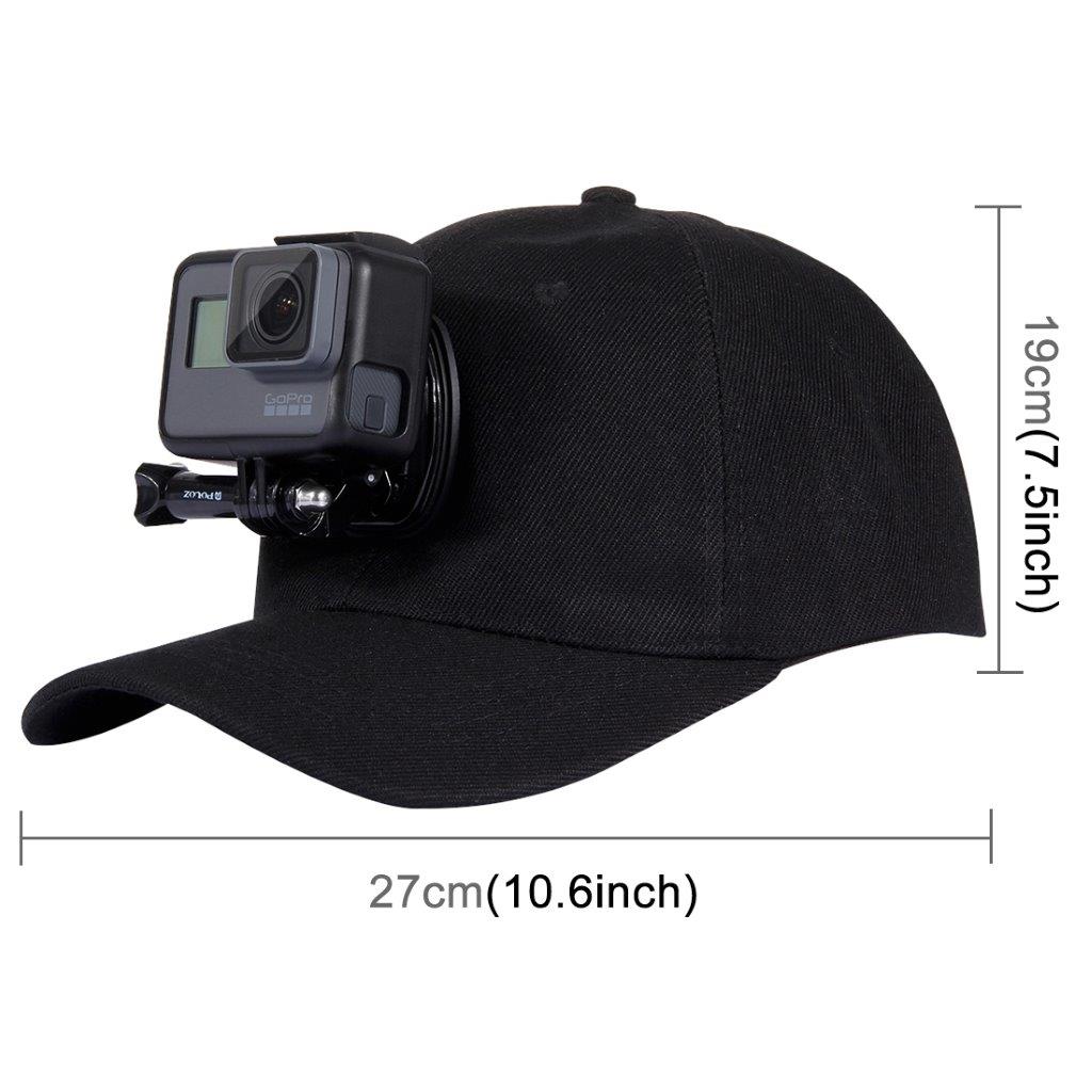 Keps med fäste för actionkamera GoPro HERO