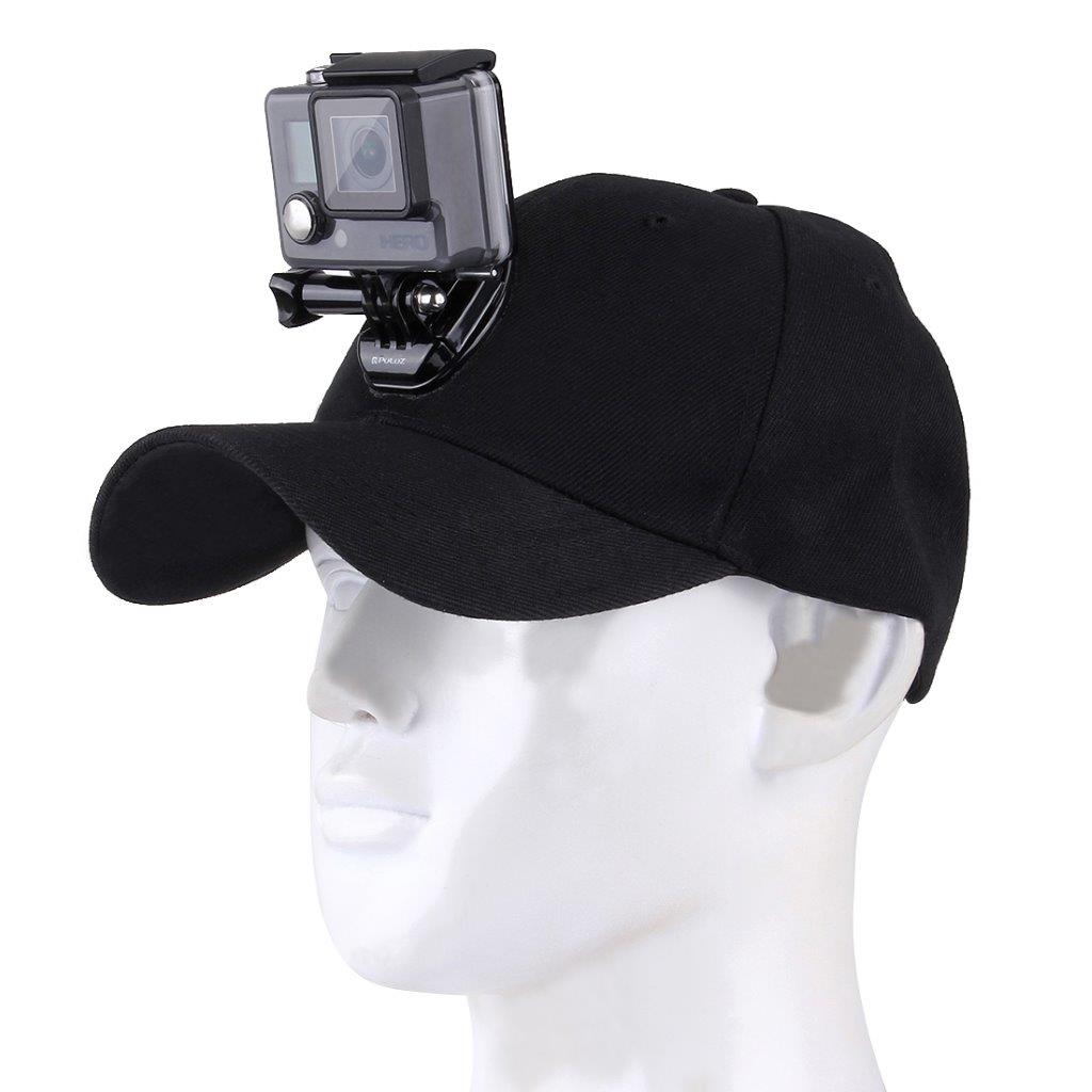 Keps med fäste för actionkamera GoPro HERO