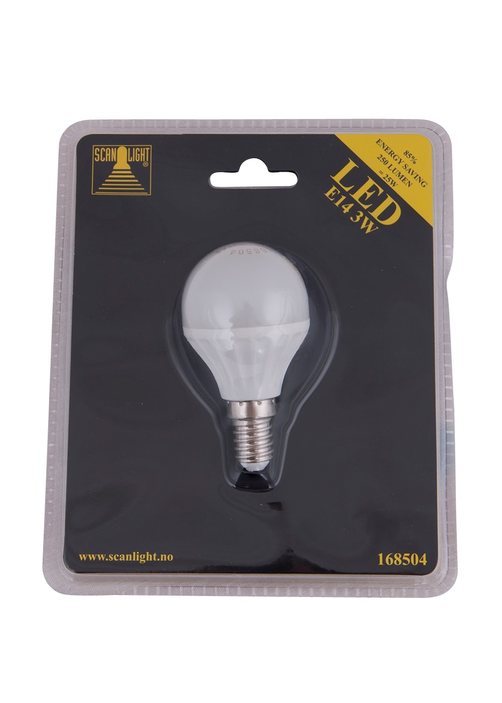 LED-lampa E14 3W 250 Lumen