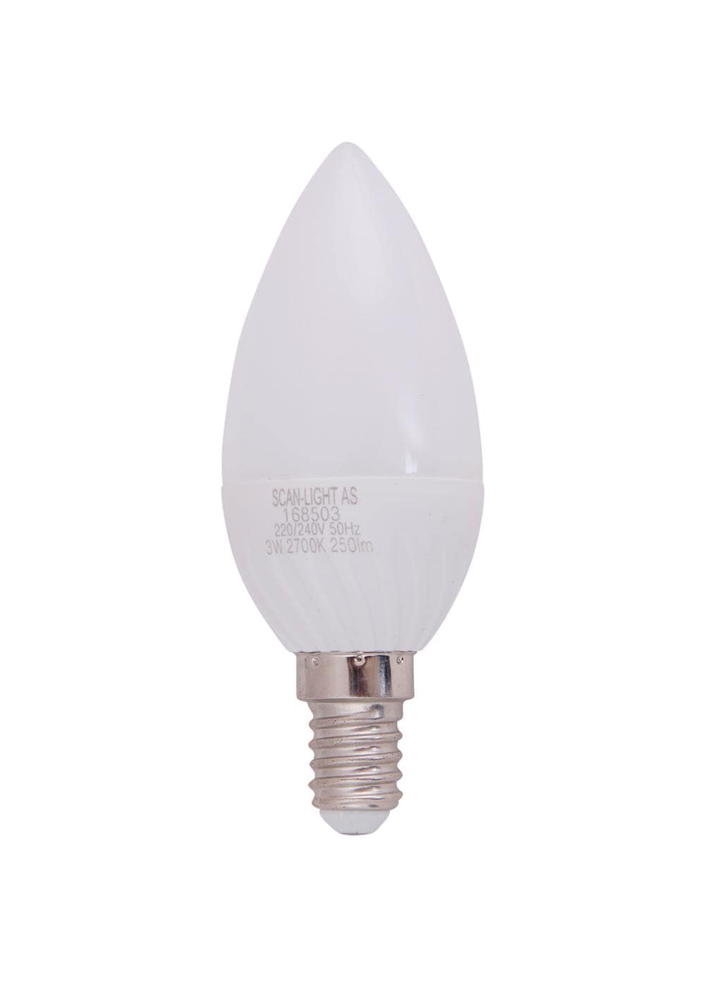 LED-lampa E14 3W 250 Lumen