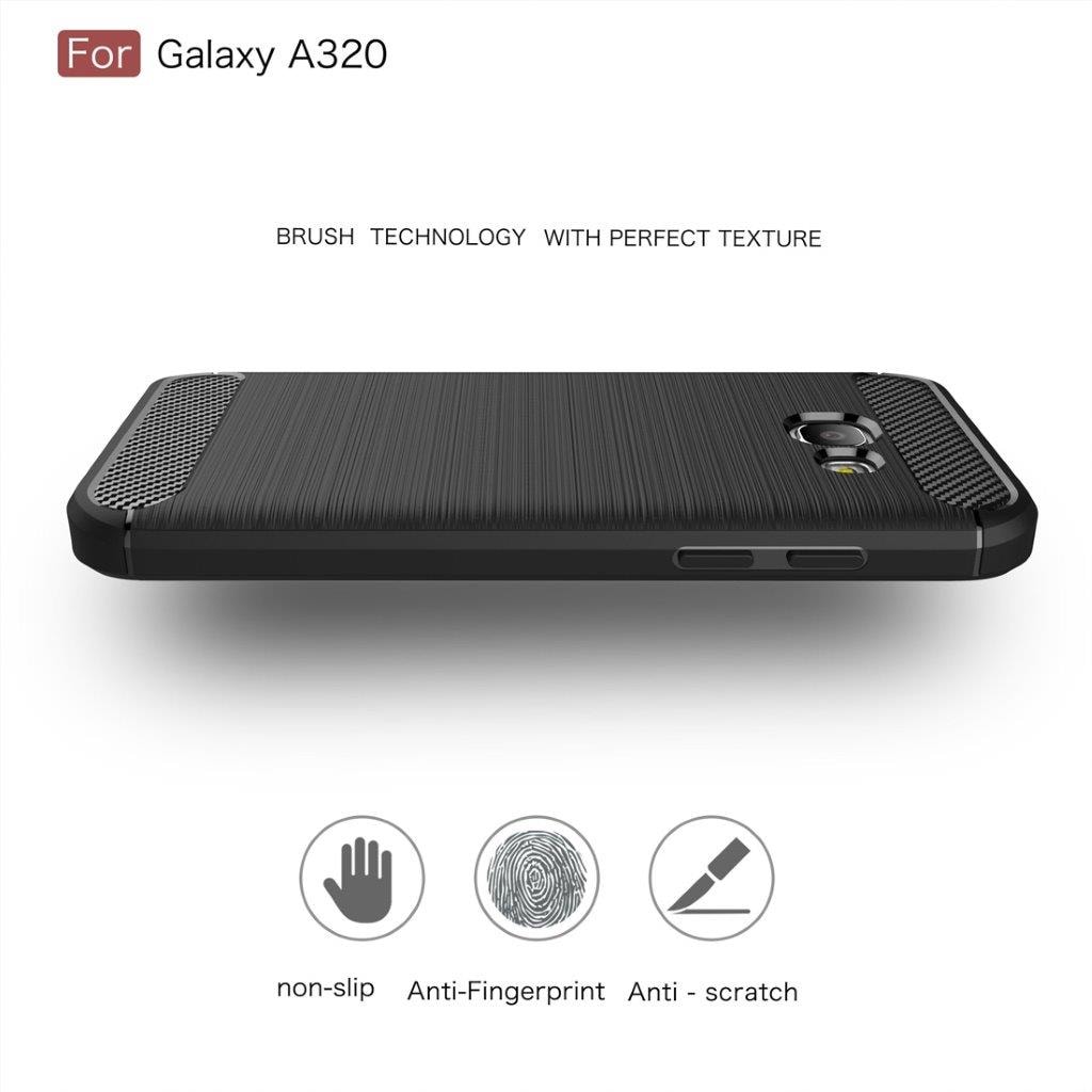 Carbon Fiber skal Samsung Galaxy A3 2017