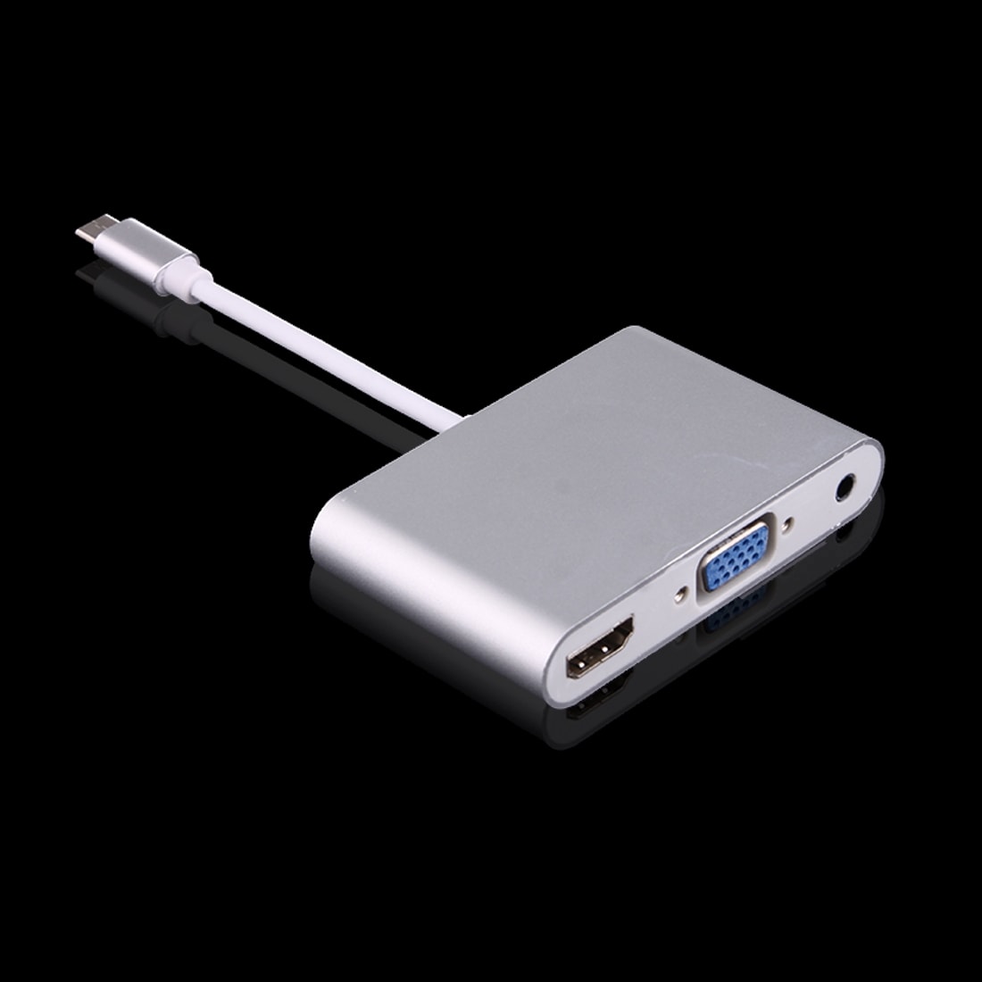 USB 3.1 Typ-C VGA & HDMI & 3.5mm Video Audio Adapter