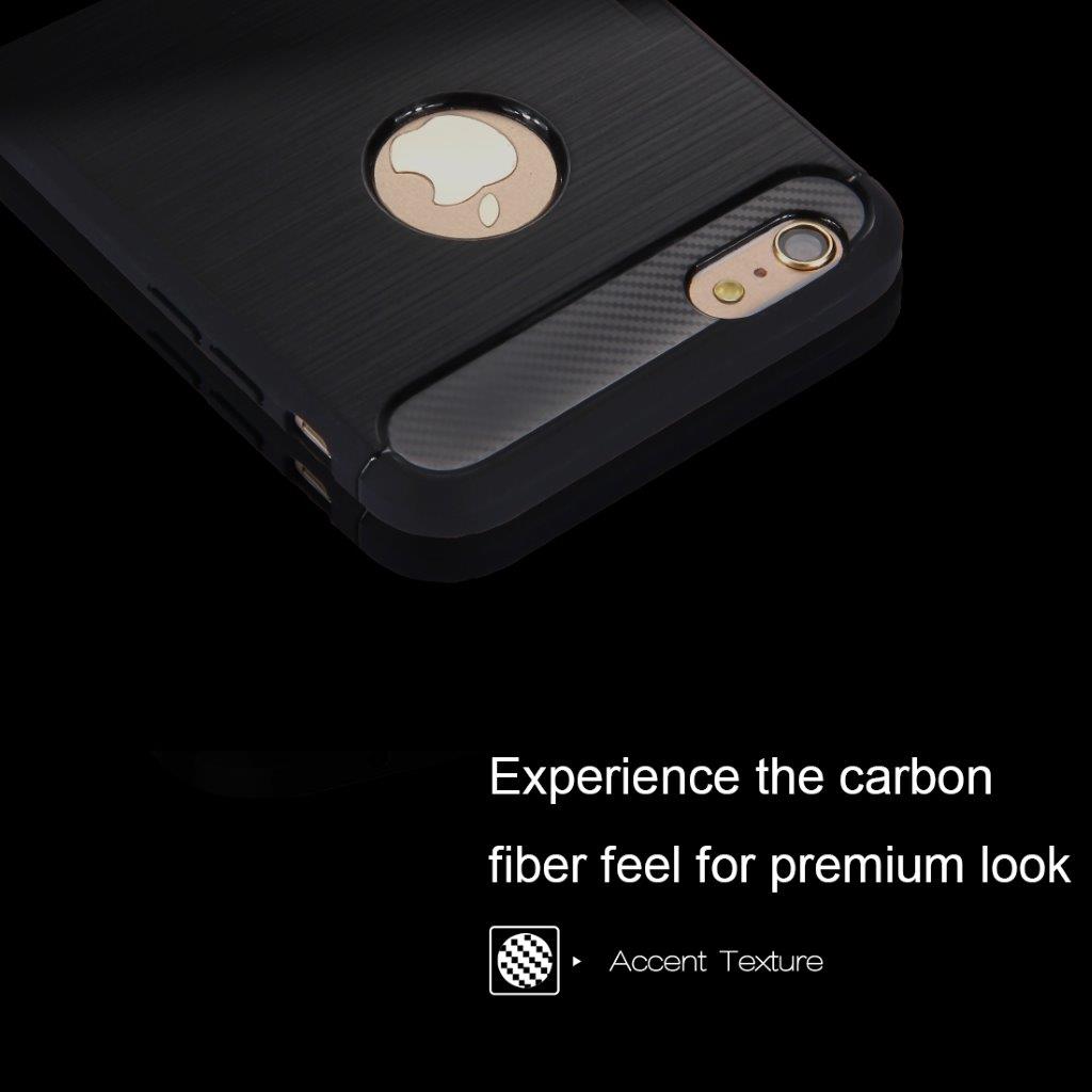 Carbon Fiberkskal iPhone 6 Plus & 6s Plus