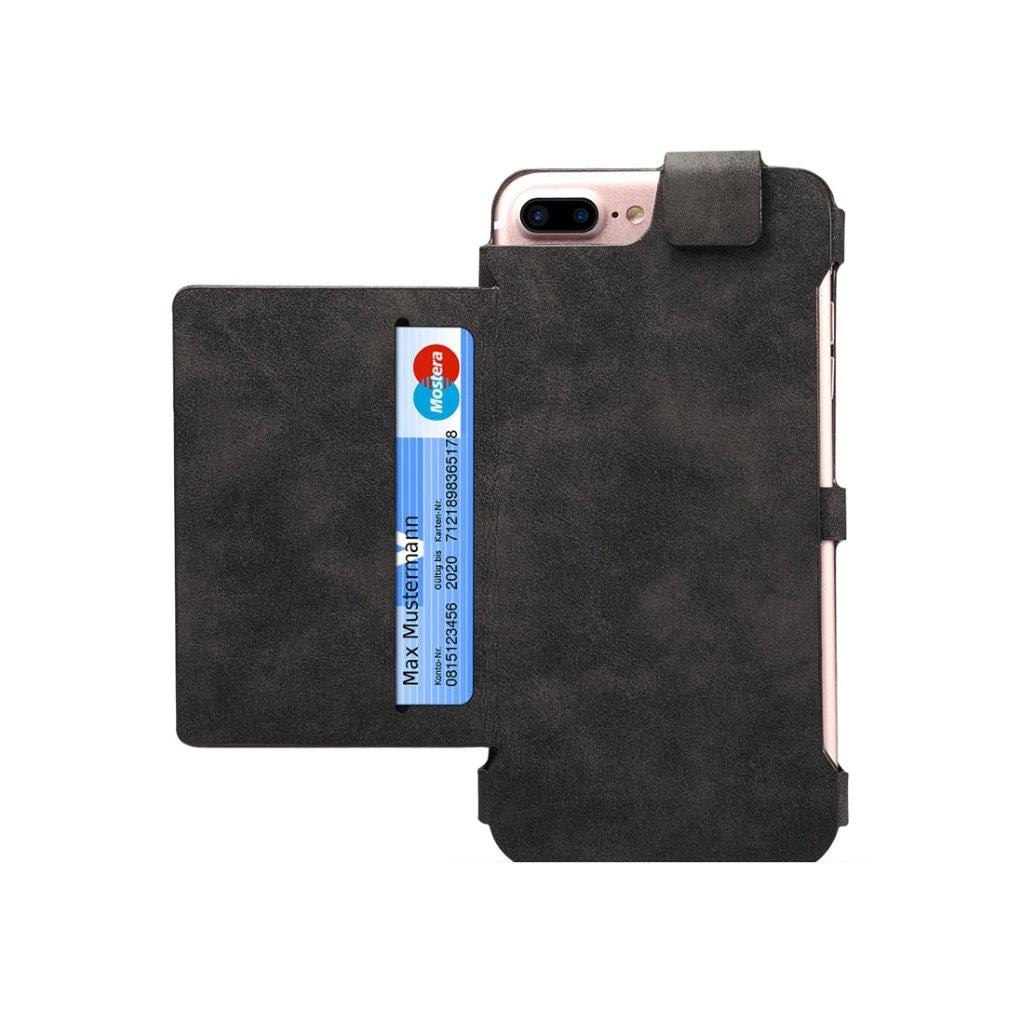 Dibase plånbok iPhone  6 plus / 6S Plus / 7 Plus i läder