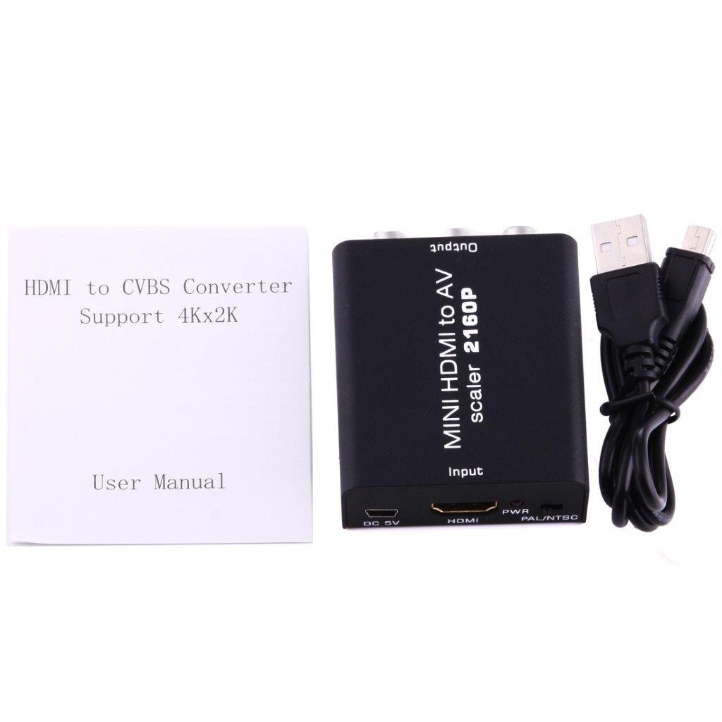 HDMI till AV / CVBS Komposit adapter
