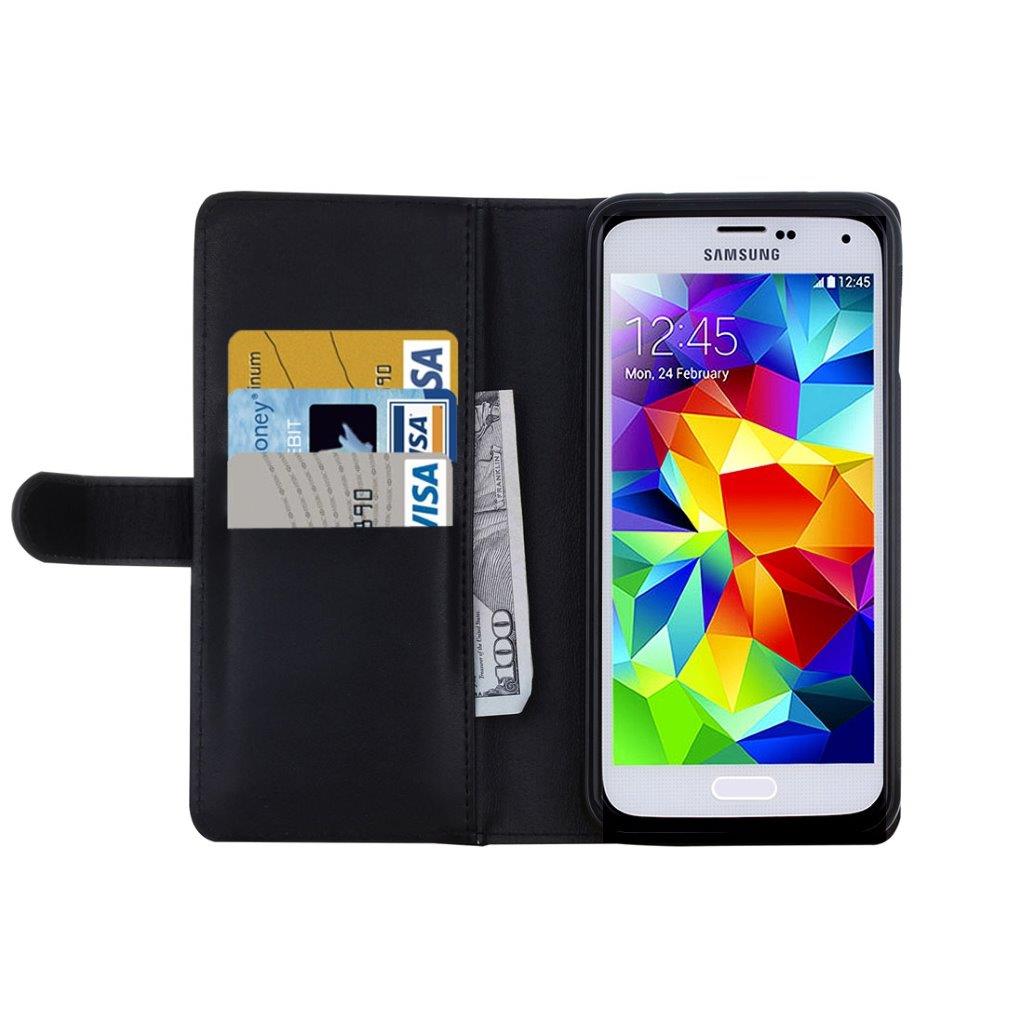 Plånbok med magnetskal Samsung Galaxy S5