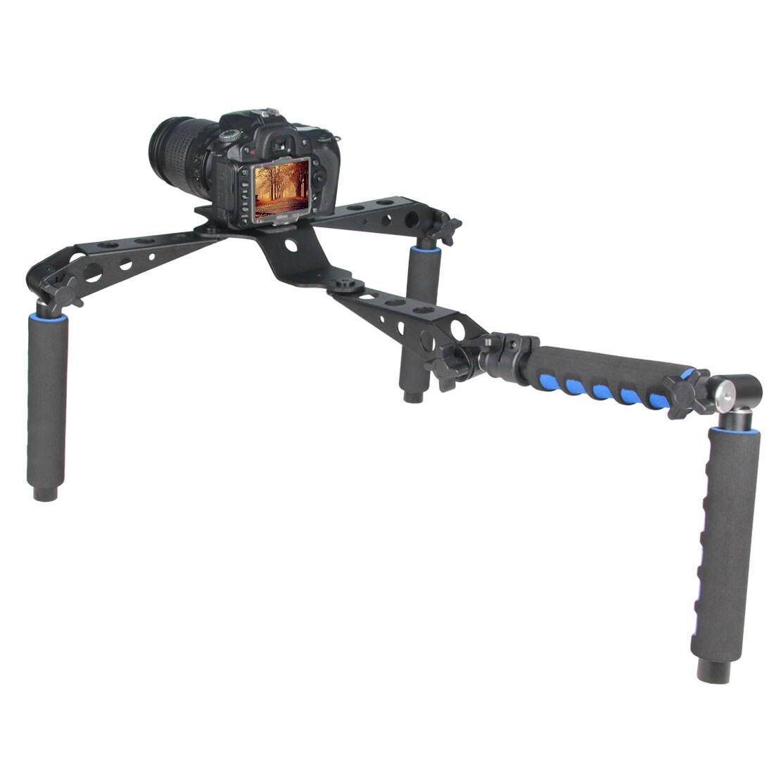 Multifunktionellt Kamerastativ Rig I för DSLR kamera