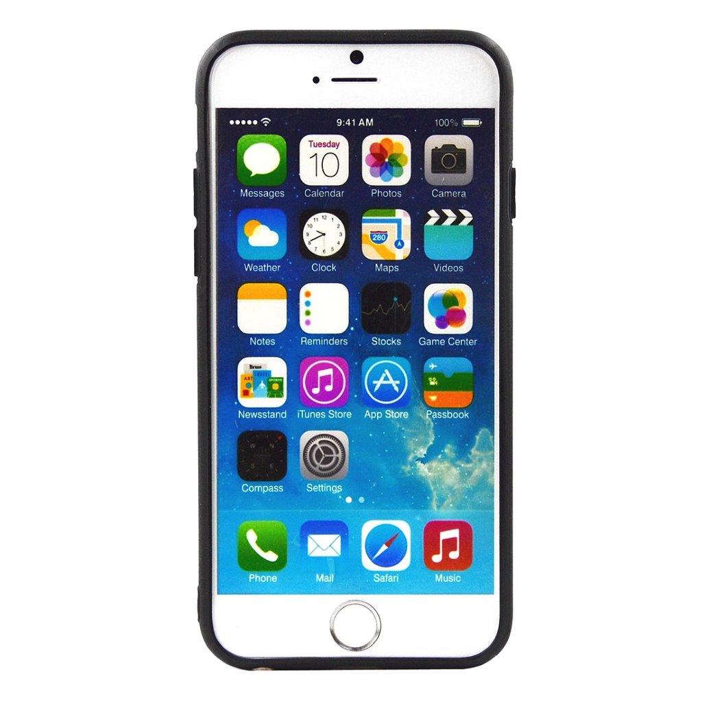 DesignSkal iPhone 6 & 6s 3D White Vertical Stripes