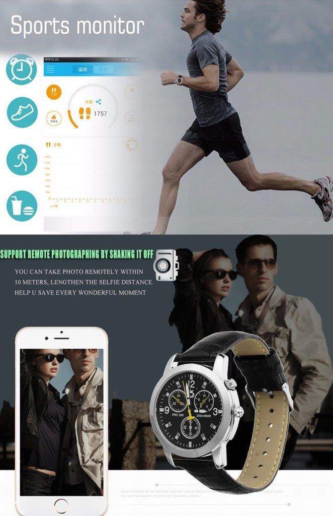 Foxwear Bluetooth smartklocka iOS / Android