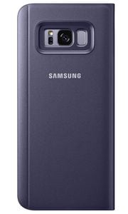 Samsung Clear View Cover EF-ZG955 till Galaxy S8+, Violett