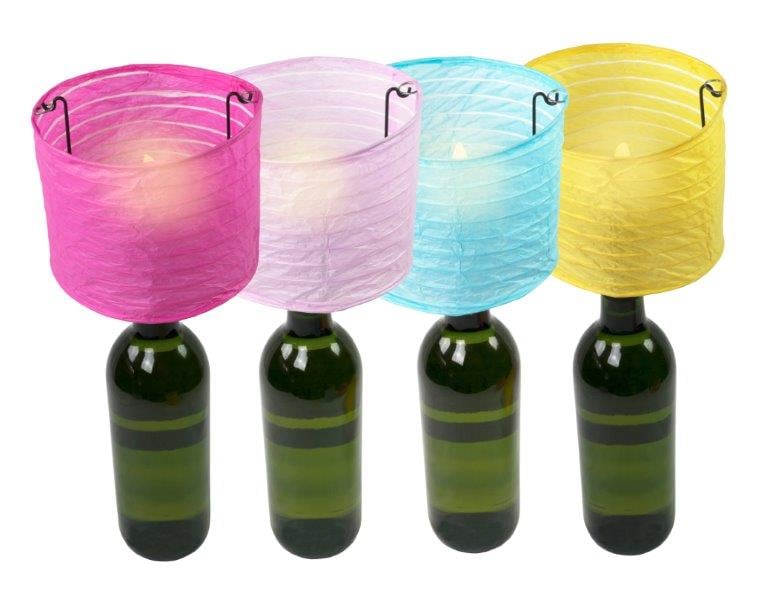 Vinlyktor 4 färger LED
