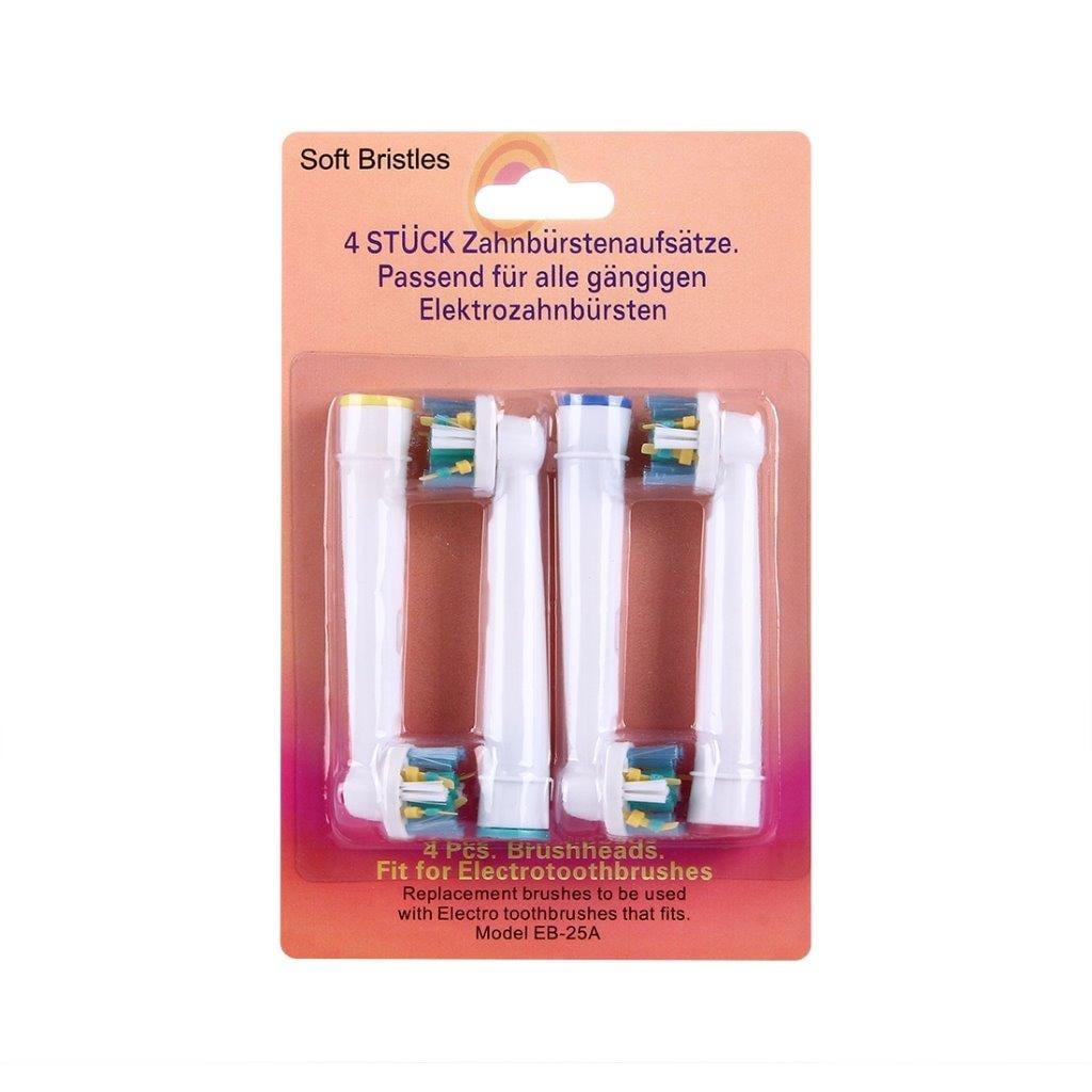 Tandborsthuvud Oral-B kompatibla - 4Pack