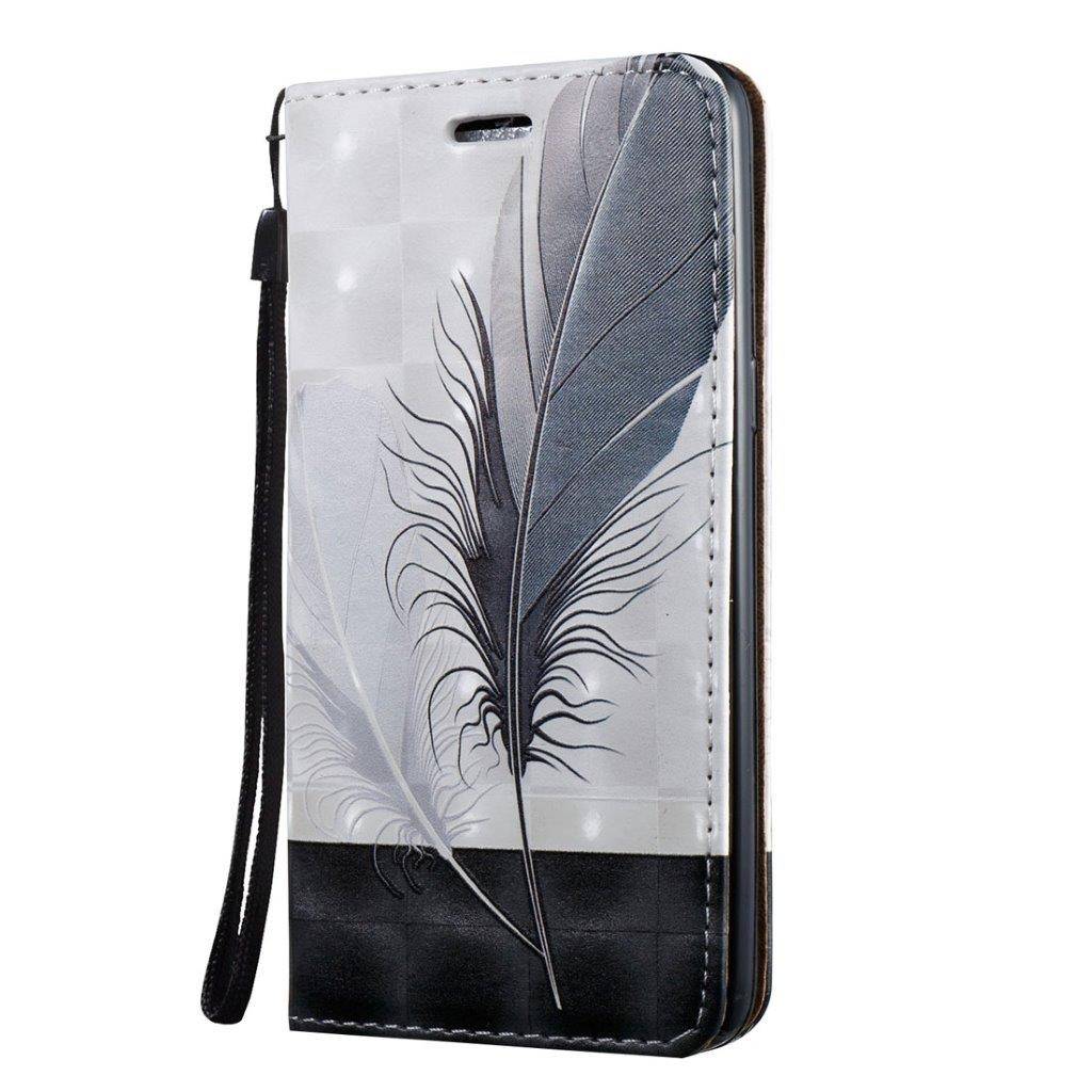 Plånbok Samsung Galaxy S8 3D Design med rem