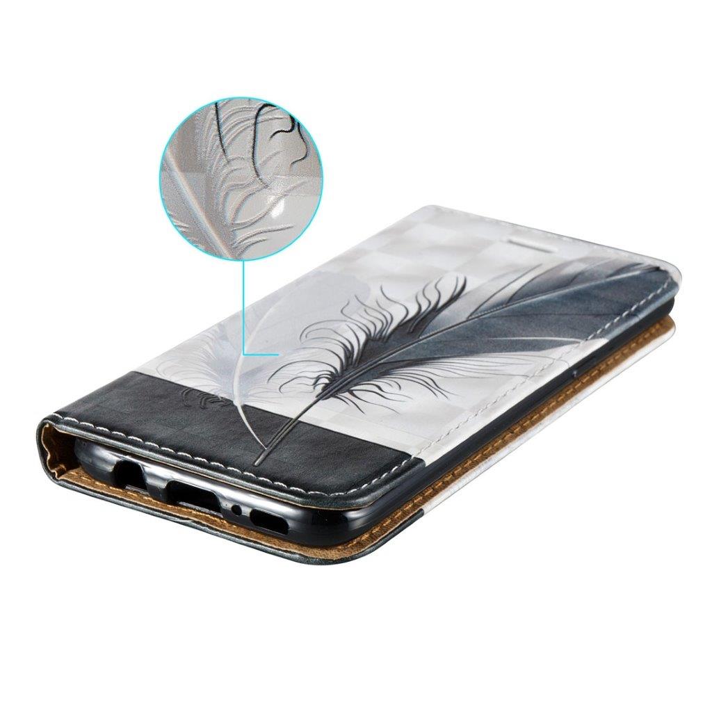 Plånbok Samsung Galaxy S8 3D Design med rem