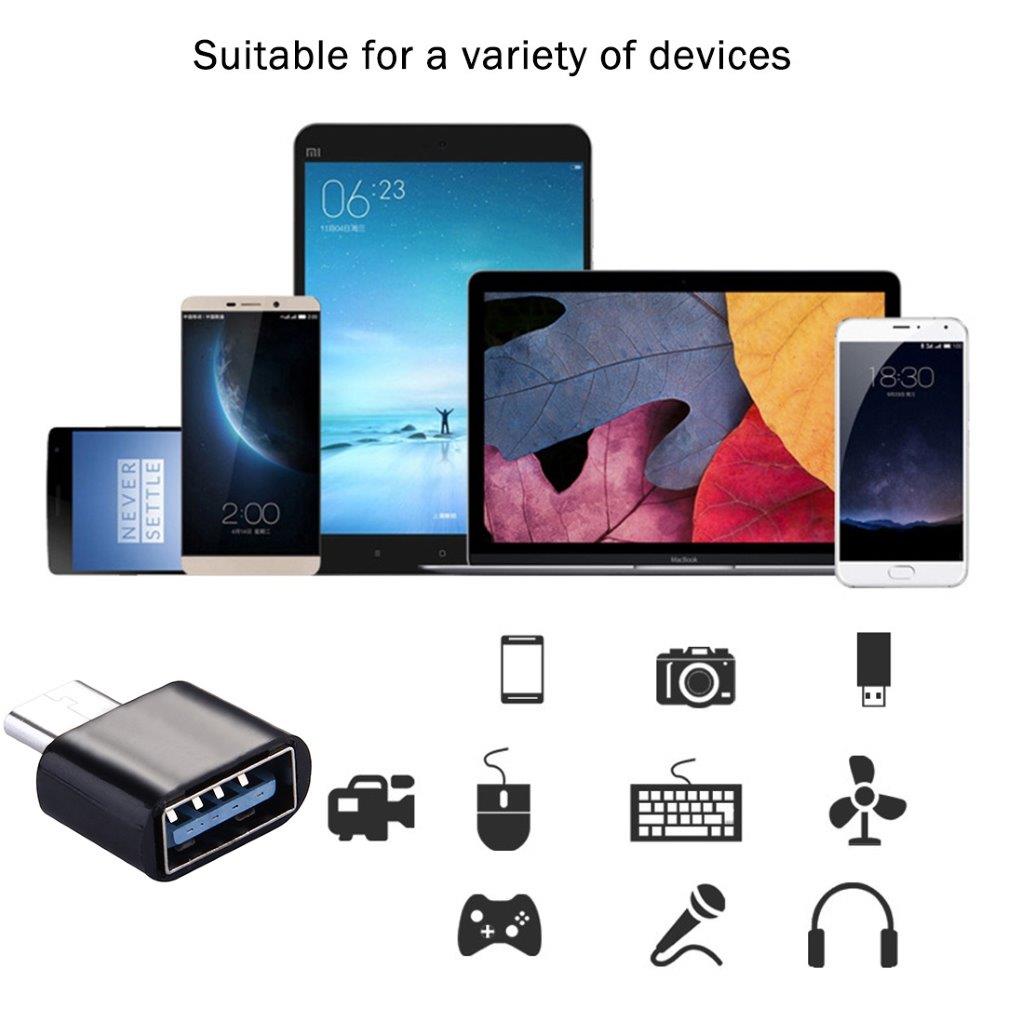 OTG-adapter USB Typ-C till USB 3.0 – kompatibel med smartphone och dator