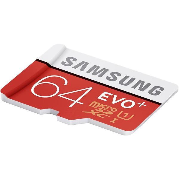 Samsung microSD Card 64GB EVO Plus UHS-1 inklusive SD Adapter (2017)