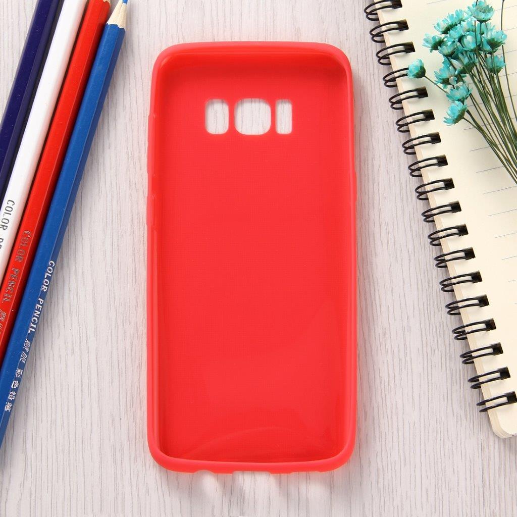 Godisskal Samsung Galaxy S8 -röd