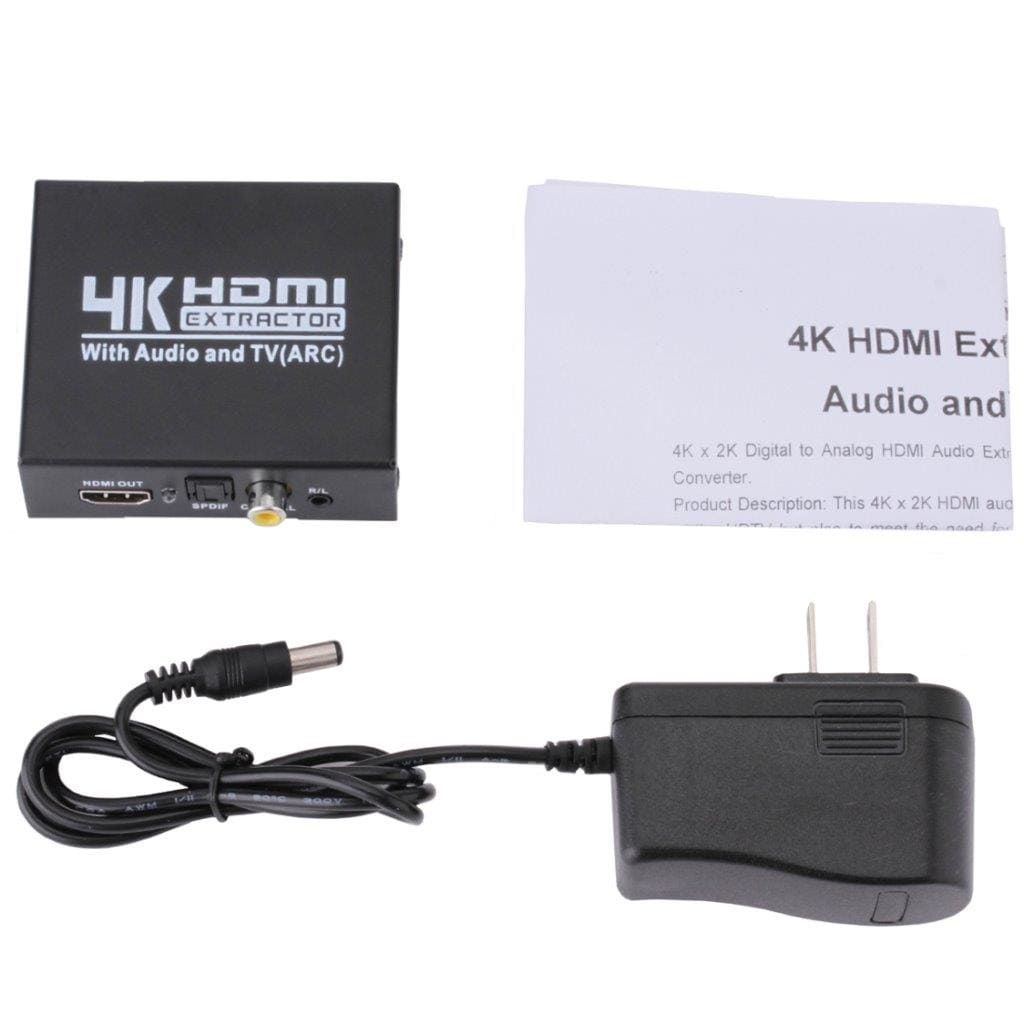 HDMI 4K Full HD 1080P Video Splitter med 5-1 Ljud