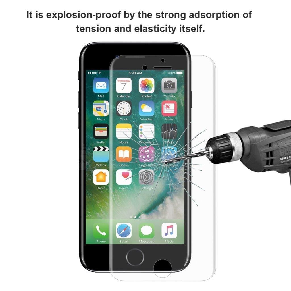 Skärmskydd härdad film iPhone 8 / 7 - 3D fullskärmsskydd