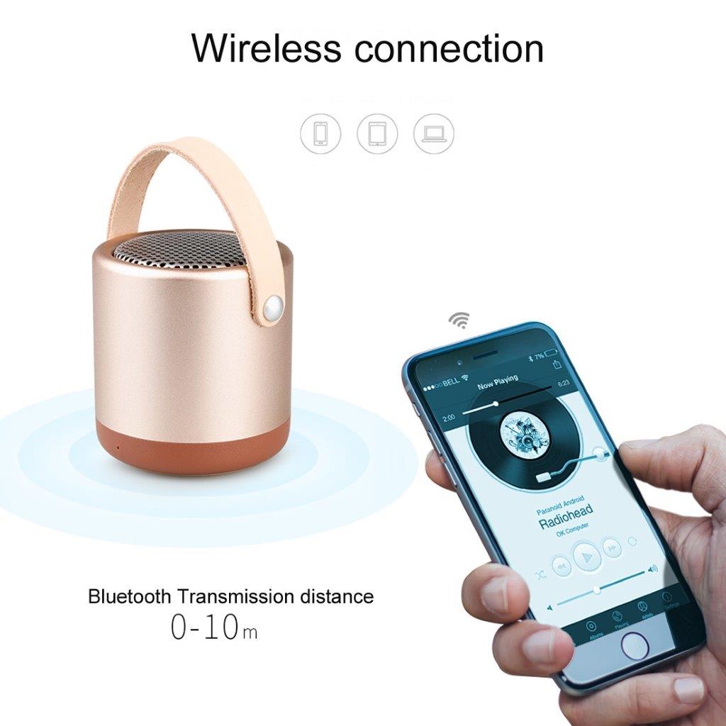 Metall utomhus Bluetooth högtalare