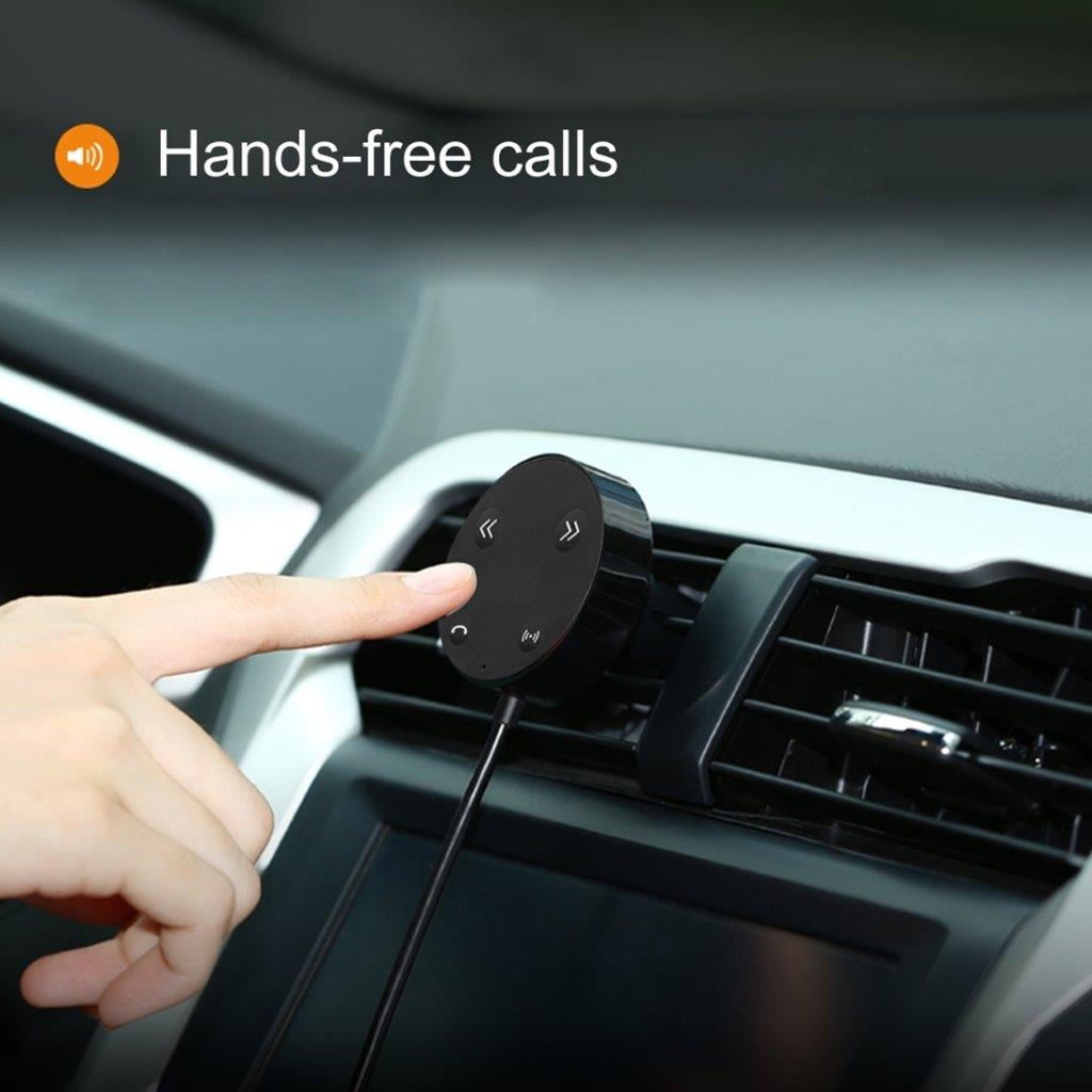 Bil Bluetooth handsfree med Fjärrkontroll & Dubbla ladduttag