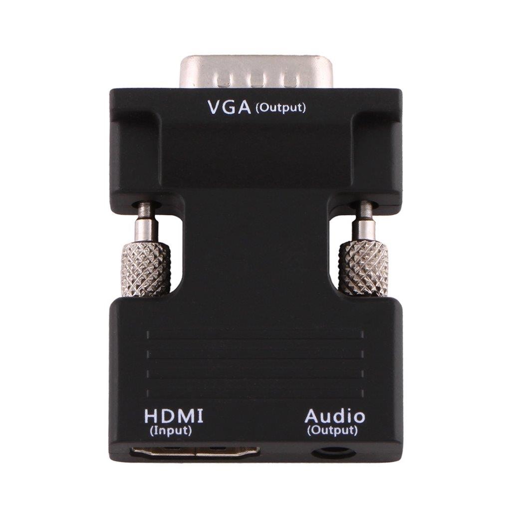 Videoadapter HDMI till VGA + Ljud