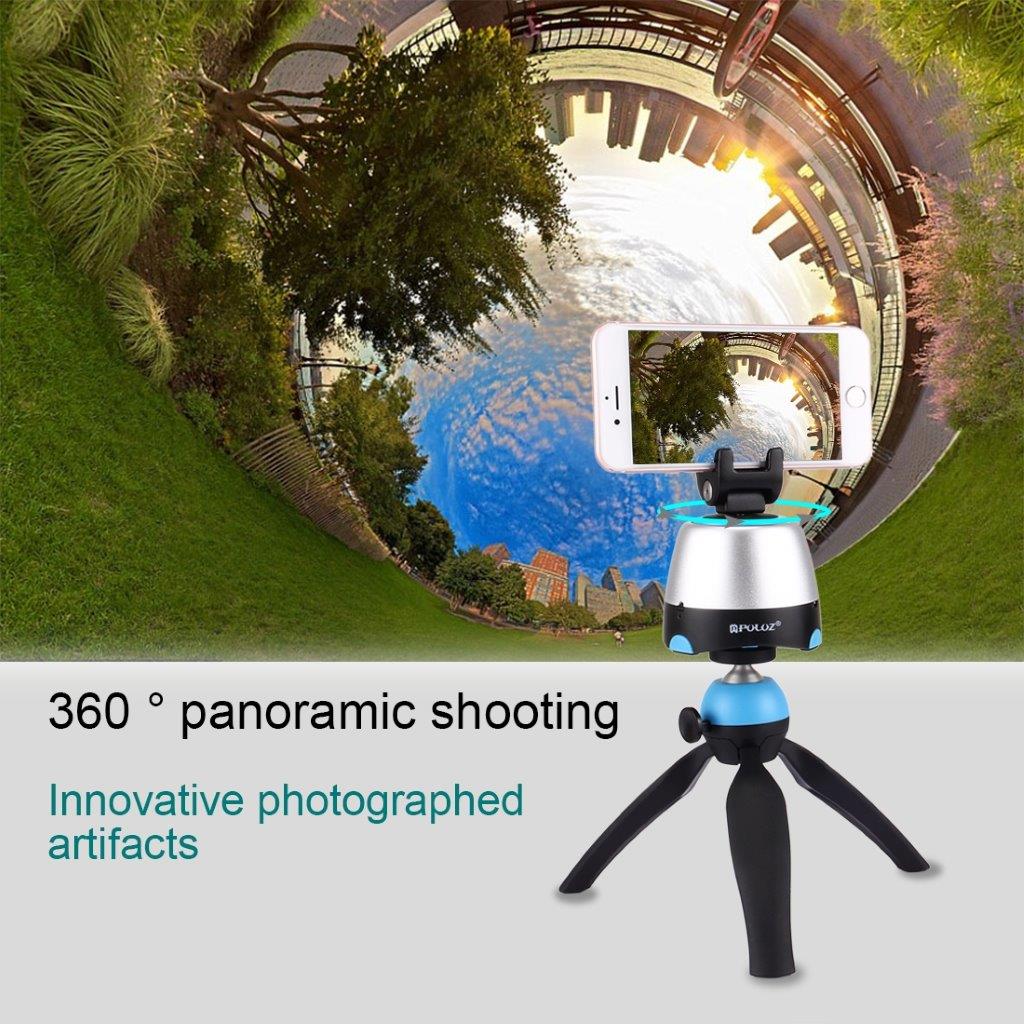 Roterbart universalt kamerastativ 360 grader / panorama / 3D