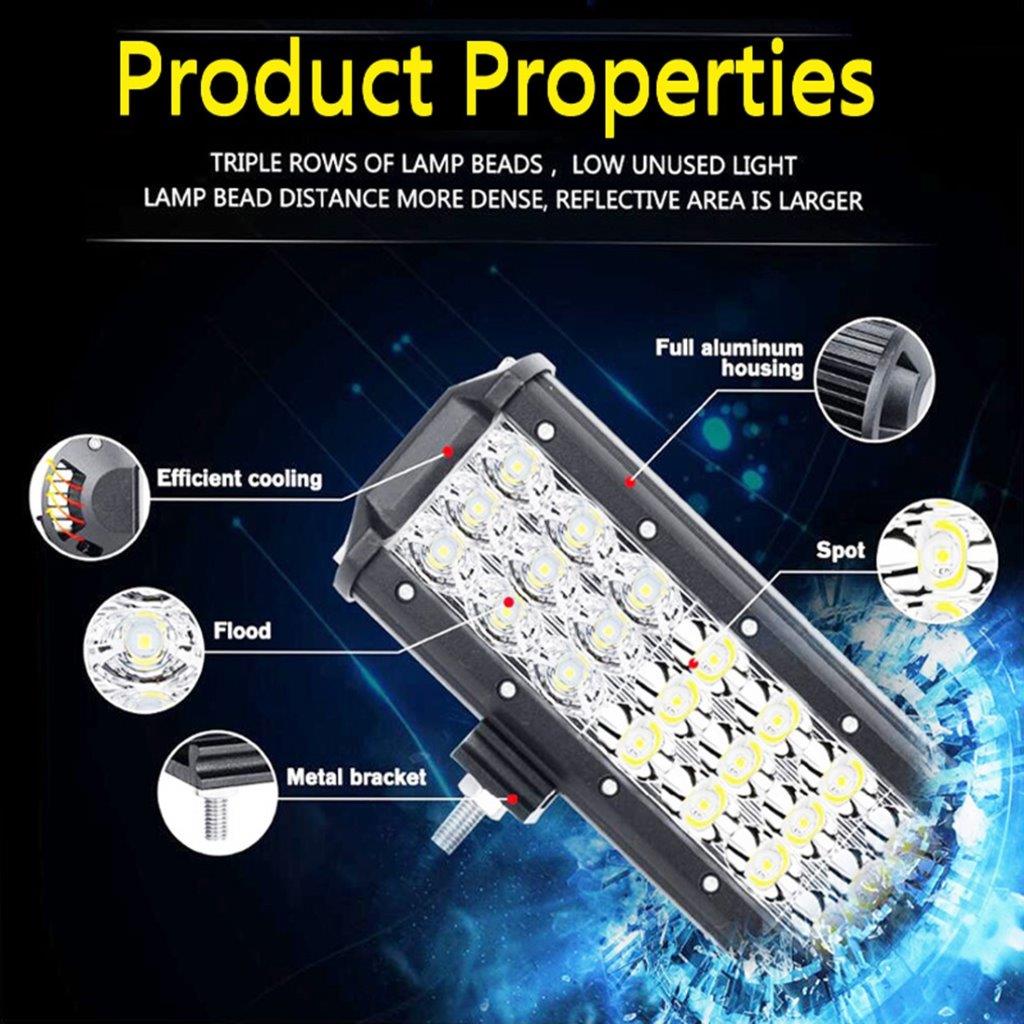 Arbetsbelysning fordon LED-spotlight – 36 Watt, 3600 LM