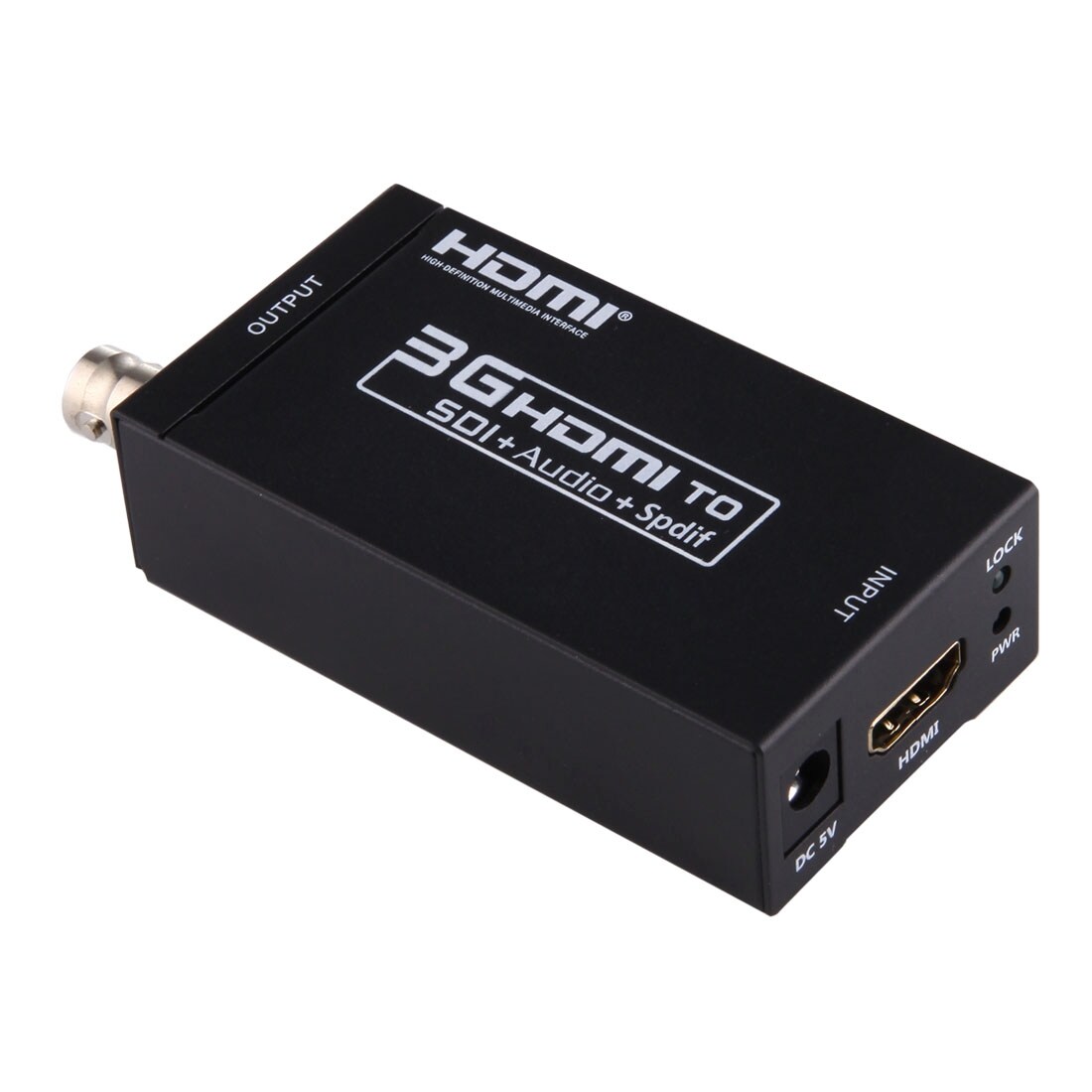 Signalomvandlare / konverterare – Från HDMI till SDI + SPDIF + 3,5mm