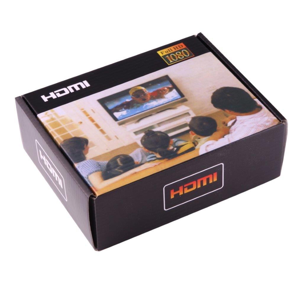 Signalomvandlare / konverterare – Från HDMI till DVI + 3,5mm