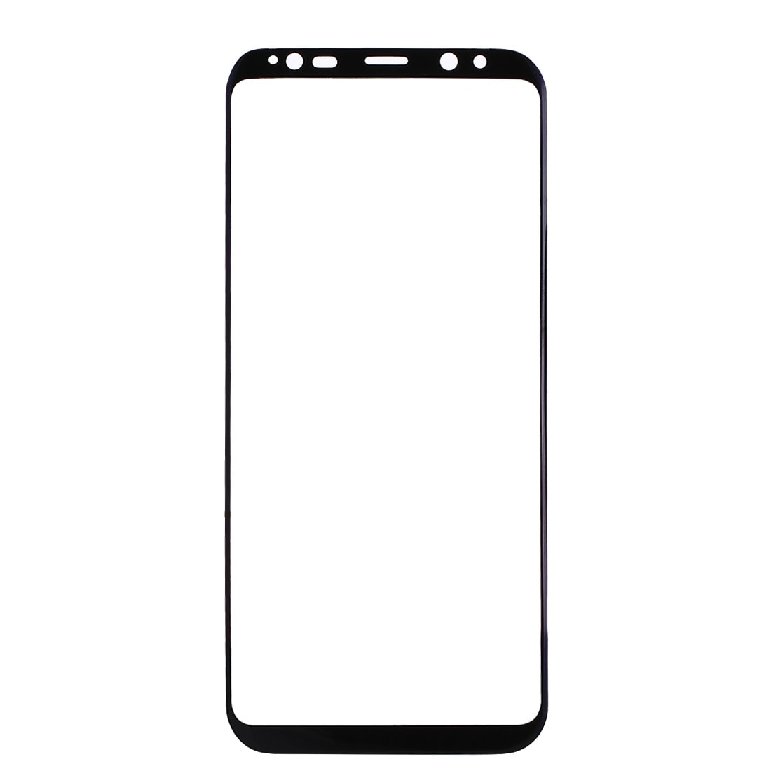 Böjt skärmskydd - Samsung Galaxy S8 + / G9550