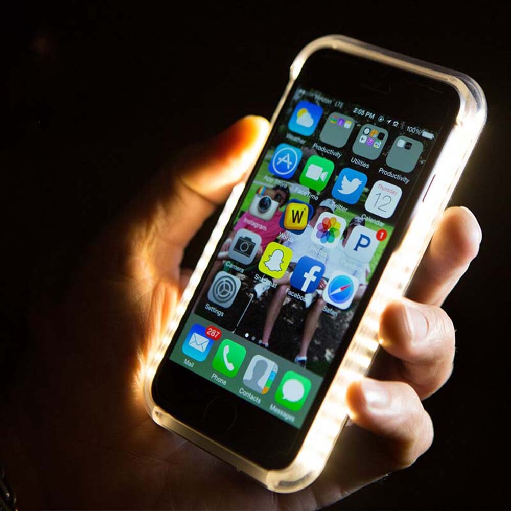 Selfie mobilskal med LED-lampa – iPhone 6