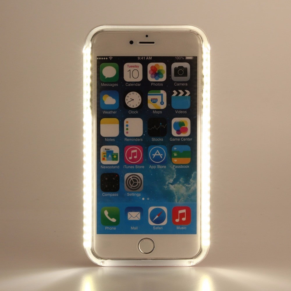 Selfie mobilskal med LED-lampa – iPhone 6