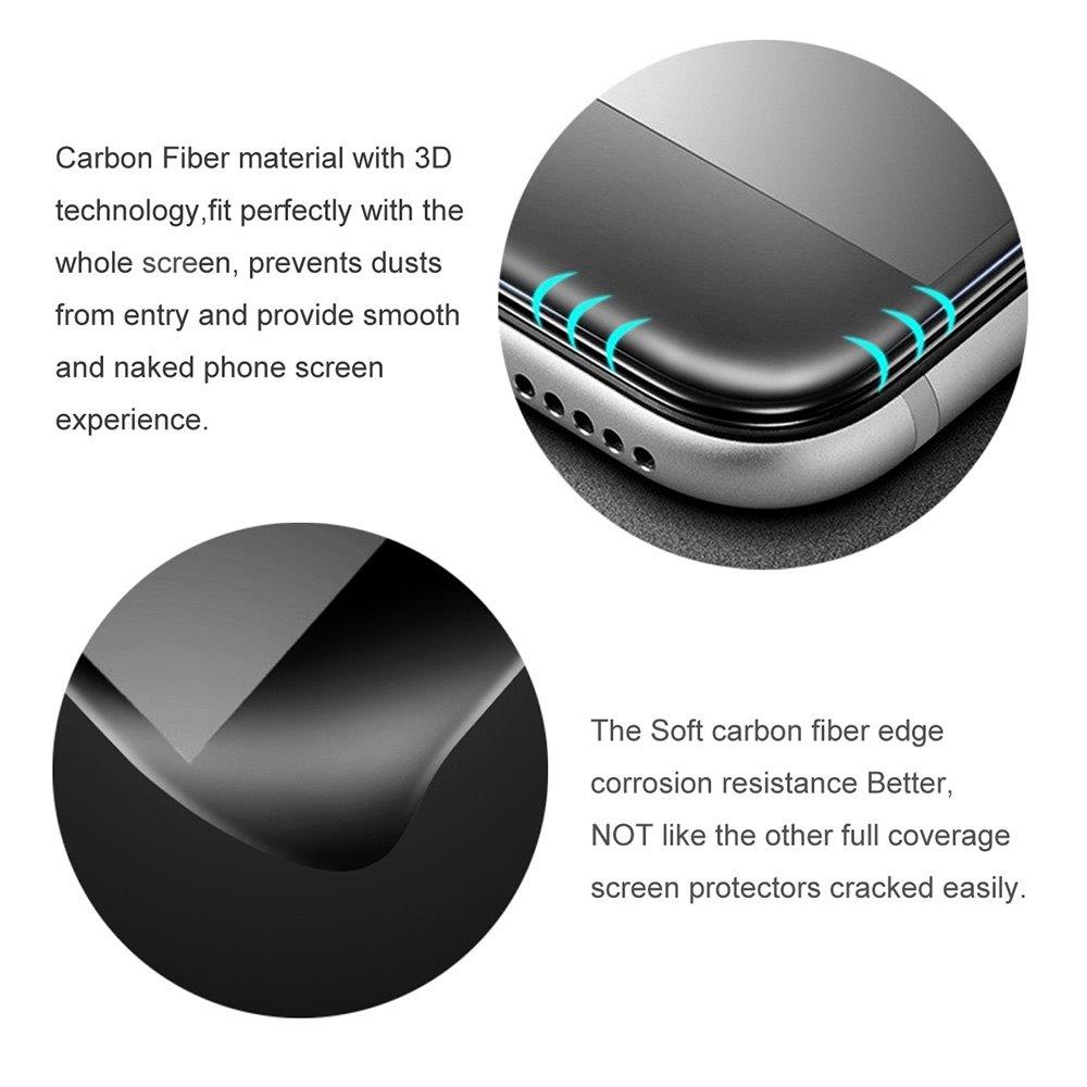 Spion-skärmskydd för iPhone 6 Plus / 6s Plus - fullskärmsskydd