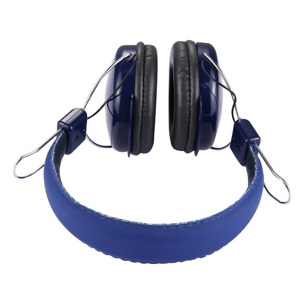 Trådlöst headset V8 Over-Ear med mikrofon / blå
