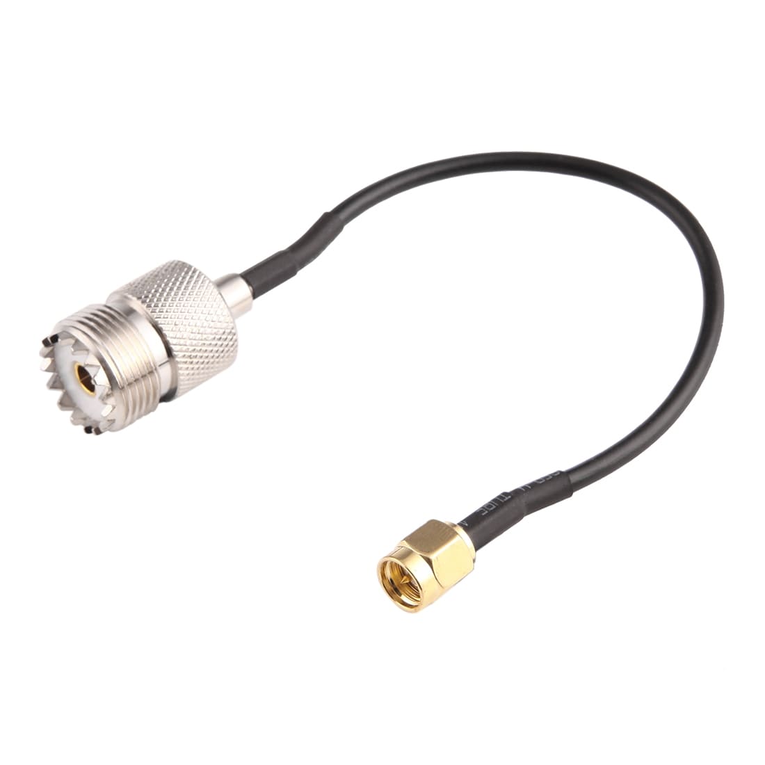 Adapter kabel 15cm UHF hona - SMA hane RG174
