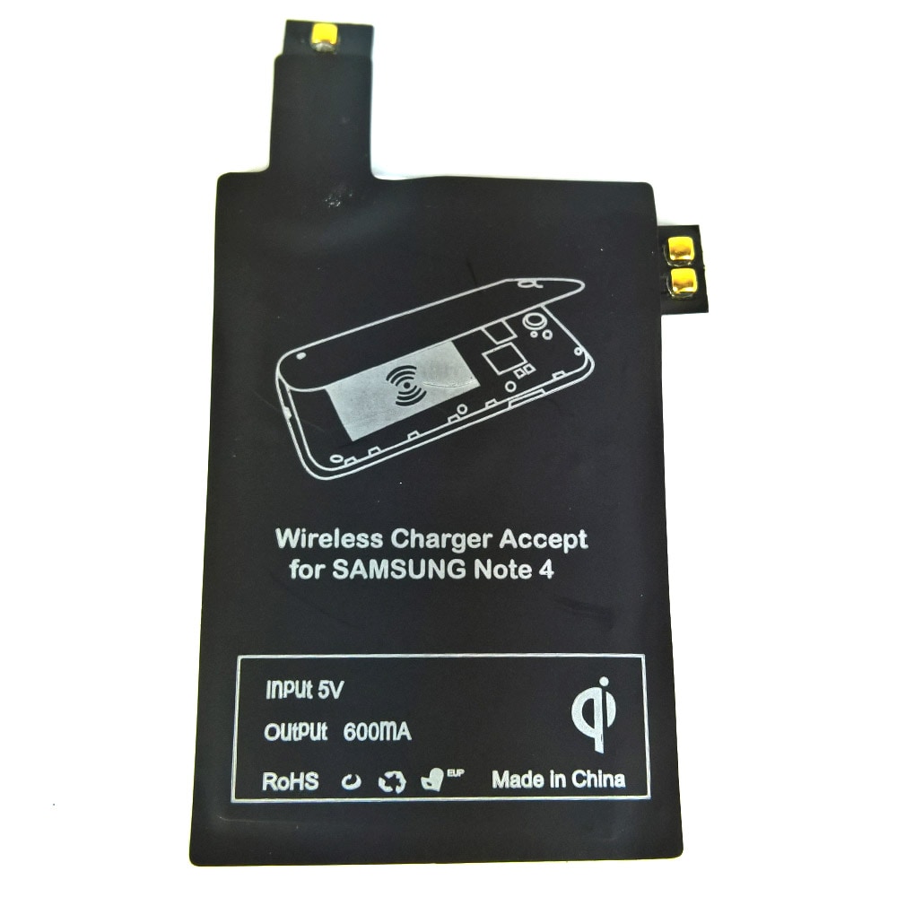 QI Adapter / Laddplatta för Samsung Galaxy Note 4
