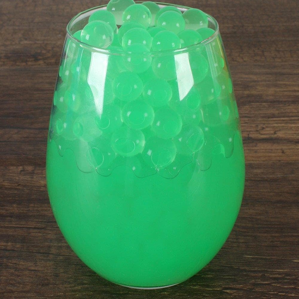 Vattenpärlor 600-Pack - Grön färg